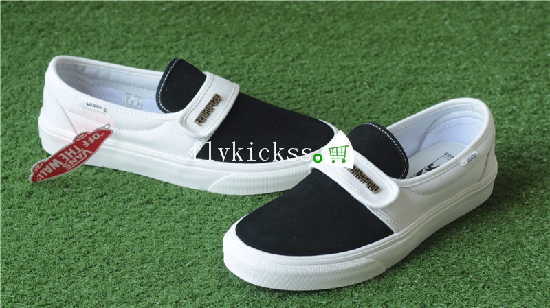 Fear of God x Vans Slip On 47 DX Black And White